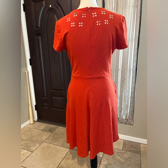 Fervour Tomato Red Cut Out Dress - Picture 8 of 16